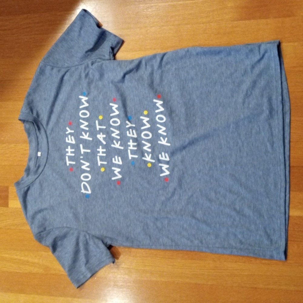 Funny Joke Graphic women's shirt casual, Large